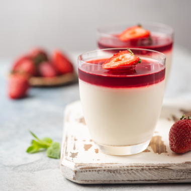 Panna cotta cu miere